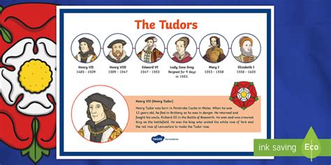 facts about the tudors ks2.